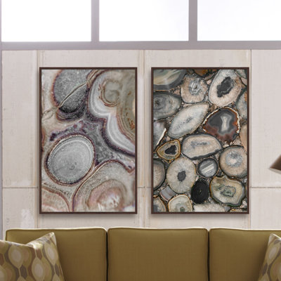 " Geode Bunch " by Marmont Hill 2 - Pieces