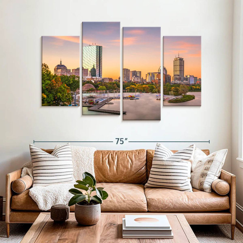 Horizon de Sirci à Boston, H 42 po x l 68 po