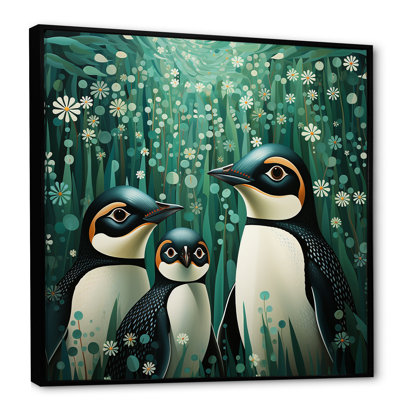 " Snowy Penguin Family Wonders II "