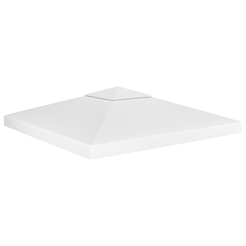 Centeio Dakota Fields Fabric Replacement Canopy for Gazebo, 300cm W x 300cm D, White