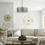 Lustre tambour 3 lumières Stonge-87776683