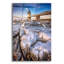 Art mural en verre Latitude Run «Winter Freeze At Marshall Point» par Rick Berk-1558313680