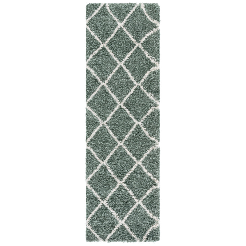 Striped Area Rug, Runner 69 x 244 cm