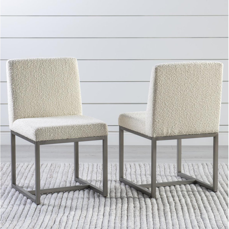 Chaise d'appoint Biscayne en crème