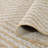 Haajrah Contemporary Geometric High-Low Performance Indoor/Outdoor Area Rug-1710967344