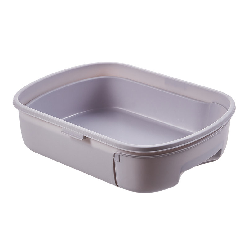 Polyethylene Plastic Litter Box with Scoop
