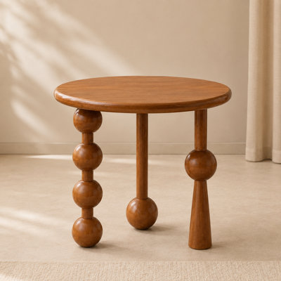 Modern 20" Solid Wood End Table