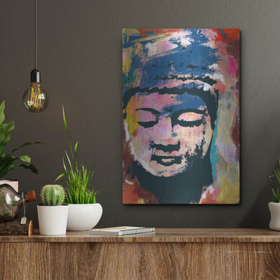 «Painted Buddha» par Linda Woods