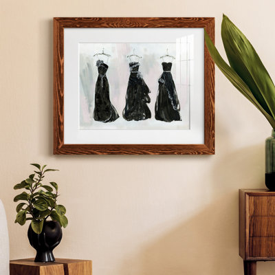 Noir et bling I - peinture encadrée