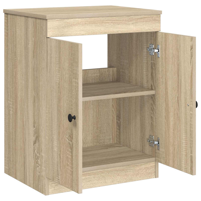 54cm Bathroom Vanity Base Only, Sonoma Oak