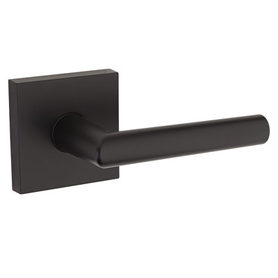 Milan Signature Series Passage Door Lever with Square Rosette