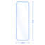 Miroir de porte 47 x 14 po-566641870