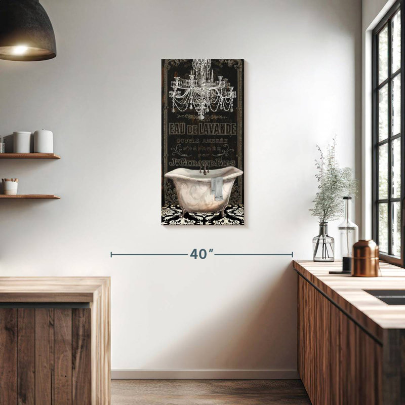 Midnight Bath Panel I, H 36 po x l 18 po