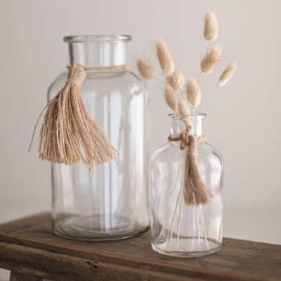 Faer Glass Decorative Bottle