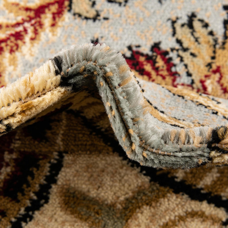 Athallia Oriental Indoor Rug, Round 7'10"
