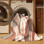 Tapis arc-en-ciel beige art déco lavable à la machine Osazee Flamingo-1055294538