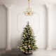 The Holiday Aisle® Dunhill Fir Tree with Clear Lights