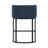 26" Upholstered Counter Stool with Metal Frame-124059859