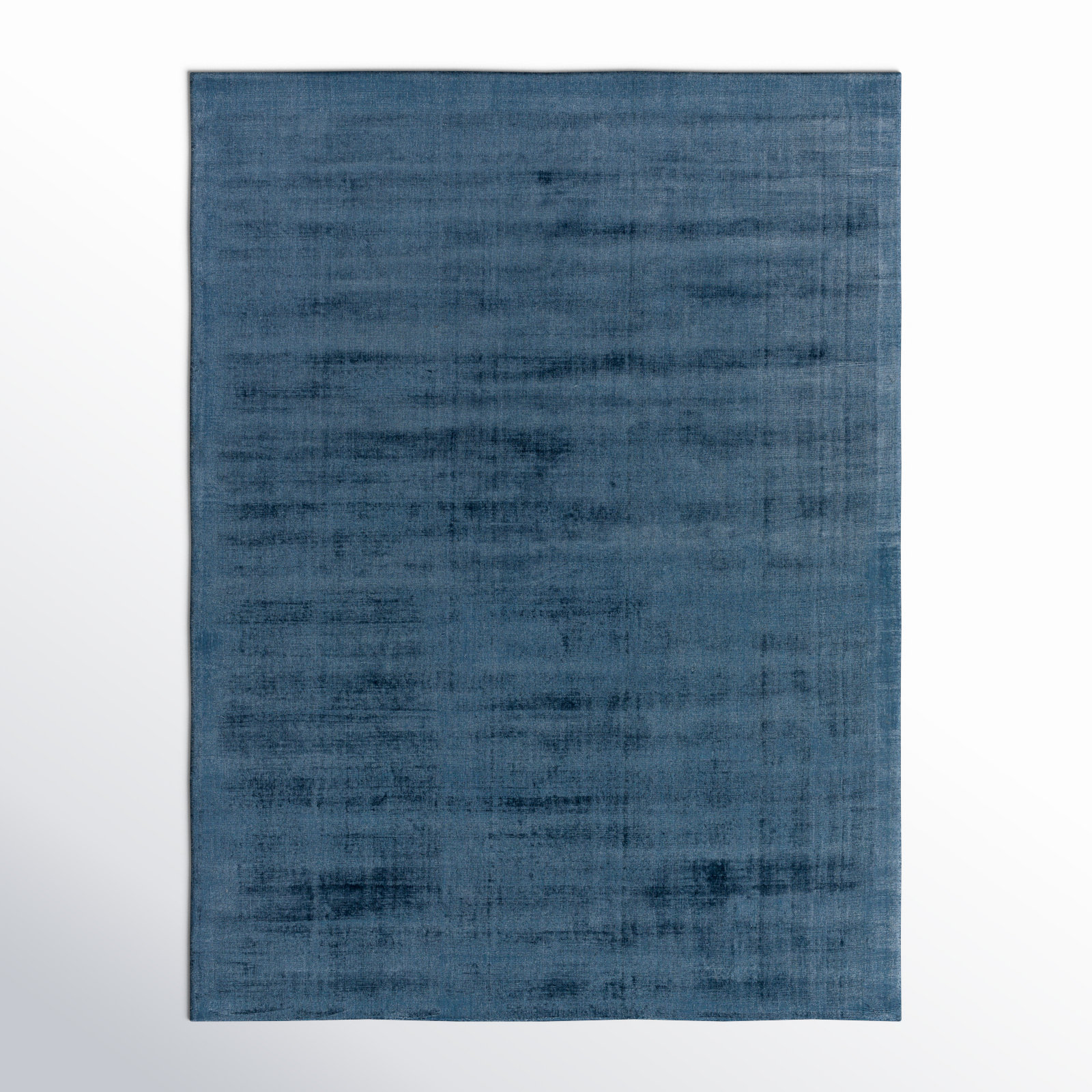 Isadora Hand Loomed Viscose Denim Rug, Rectangle 9' x 12'