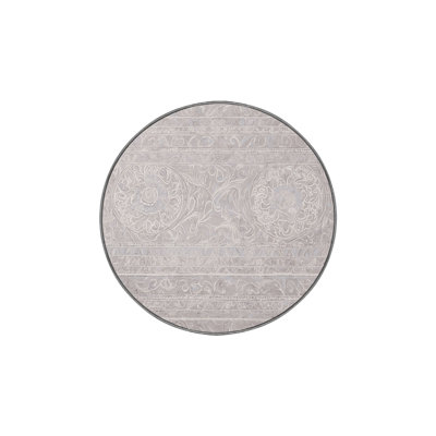Machine Washable Gray Area Rug
