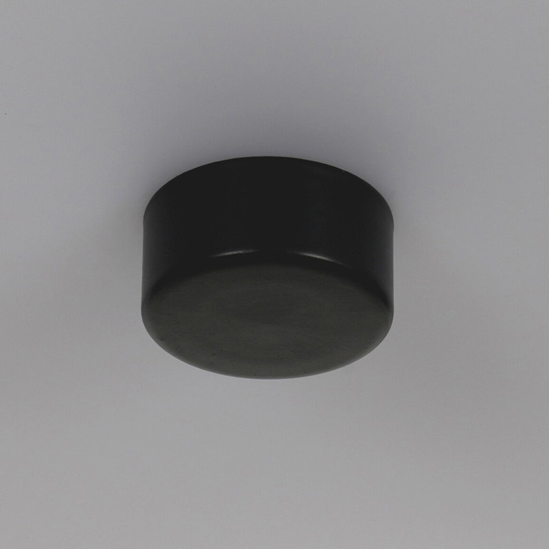 Thayne 5-Light Drum Pendant - Black, Black