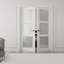 Porte intérieure double en verre massif givré 3-Lite-97842602-108941013