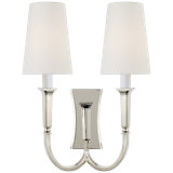 Thomas O'Brien Delphia Large Double Arm Sconce
