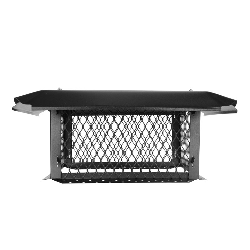 Mitron multi-carneaux en acier galvanisé, H 10 po x l 14 po x P 14 po
