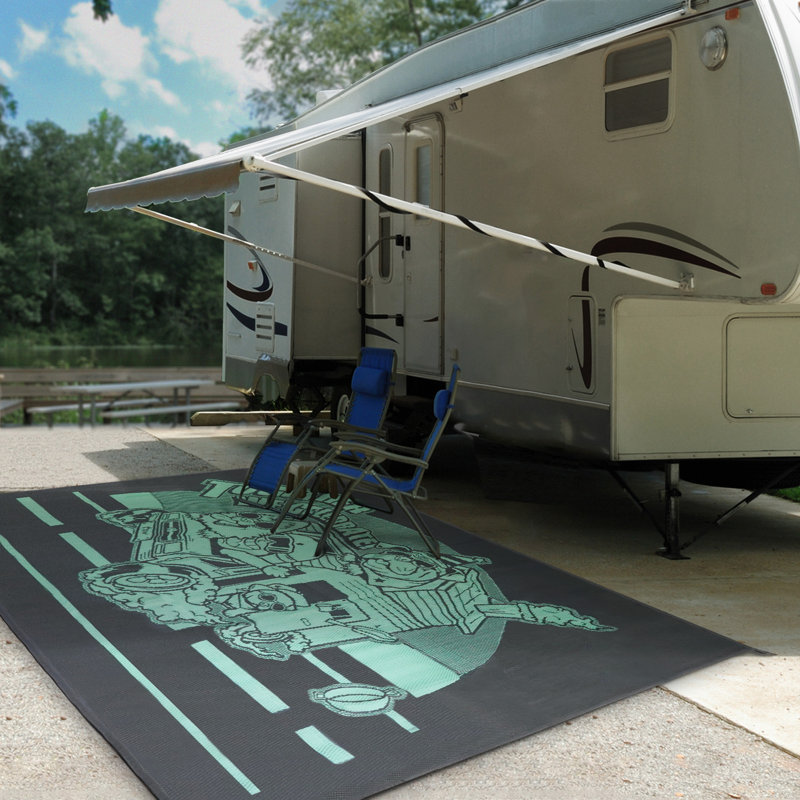 Tapis pour VR RVW de FXW - Conçu pour les aventures en camping-car avec vos chiens, couverture complète sur tout le camping