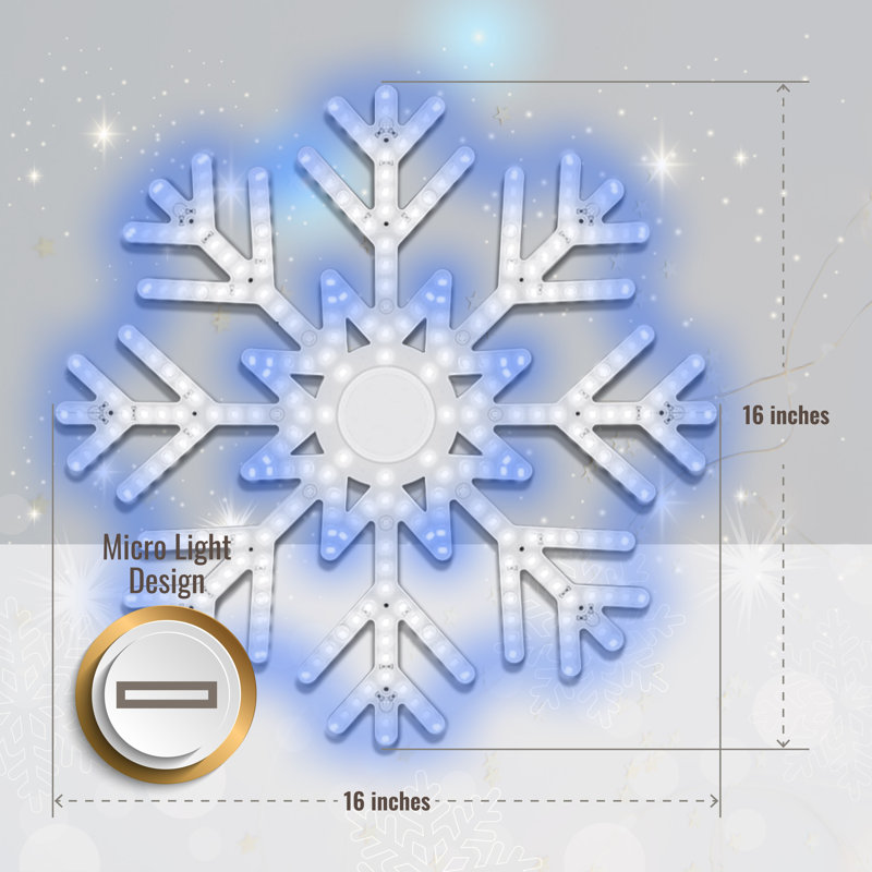 Twinkle Lighted Window Décor