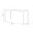Modern Burlywood Rectangular Solid Wood Dining Table-182982023