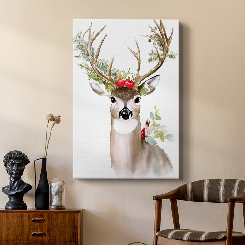 Art de Noël de Noël - galerie Cavas sur mesure, H 48 po x l 32 po