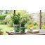 Ensemble de pots en céramique avec embossage floral-953685599