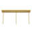 Nygaard 3-Light Linear Chandelier in Brass-1800915654