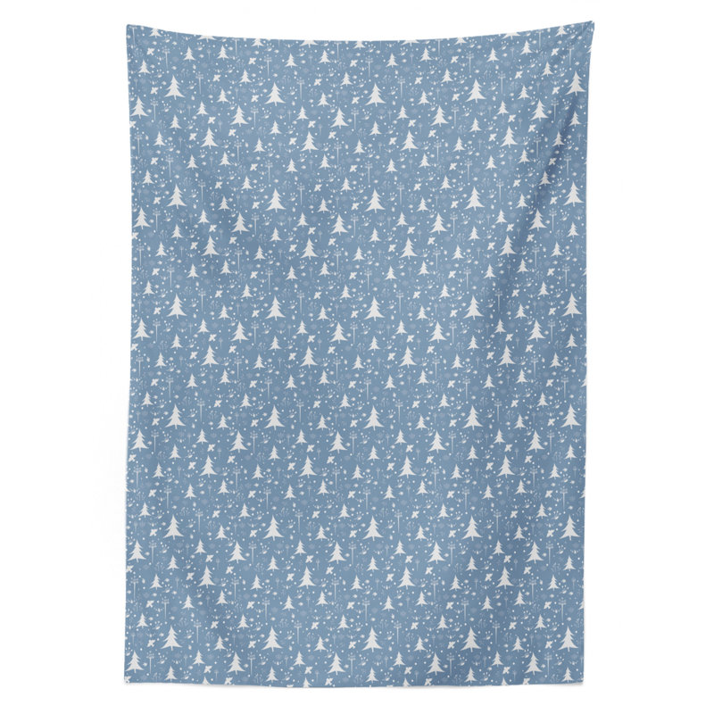 Geometric Christmas Tablecloth, 90" x 60"