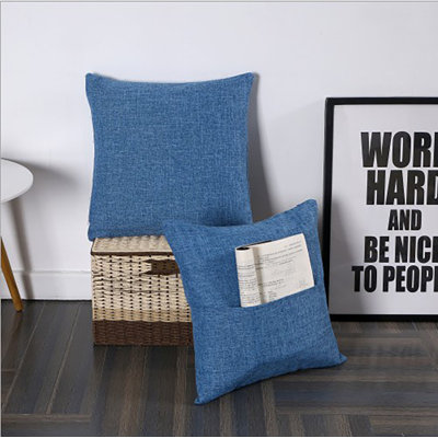 Set of 2 Throw Pillow Covers Only – 20"x20" Decorative Throw Pillow Covers