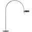 Thomas O'Brien Oso 75" Arc Reading Floor Lamp in Polished Nickel-1815708063-1815708056