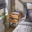 Oriska 2 Drawer Bedside Table