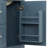 24" Modern Freestanding Single Bathroom Vanity with Ceramic Sink, Solid Wood Legs, Soft-Close Storage, Built-in Rack, Painted Finish-129106005