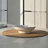 Round Reactive Glaze Stoneware Footed Bowl