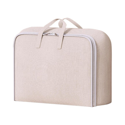 Rangement robuste avec poignées renforcées Très grands sacs de rangement pour sac fourre-tout à double fermeture à glissière épaissie pour économiser de l'espace