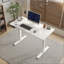 Bureau debout électrique avec réglage de la hauteur, structure en acier renforcé et contrôleur intelligent pour la maison et le bureau-981014613-981014955-981014612