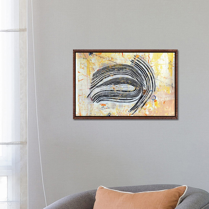 Kokomo - Painting on Canvas, Classic Brown Wood Framed, 66.04 cm H x 45.72 cm W