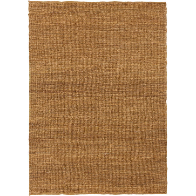 Tapis de zone naturelle dorée Clyde
