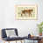 Toile avec cadre en bois beige n'est pas disponible
