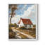 Paysages série C III - reproduction encadrée de qualité supérieure - prête à être accrochée - aucun clou requis-1235498175-1235498161