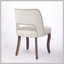 Ensemble de 2 chaises de salle à manger en bois, chaise de salle à manger rembourrée en tissu moderne, chaise de salle à manger de style maison de campagne, beige-168811343-168811377