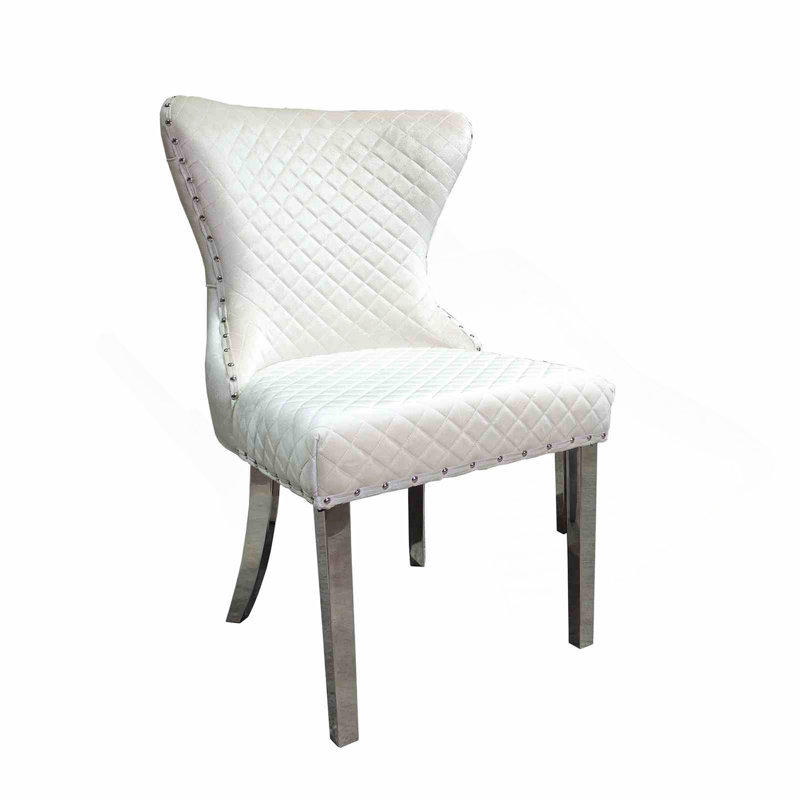 Chaise de salle à manger 2 pièces Glam Style