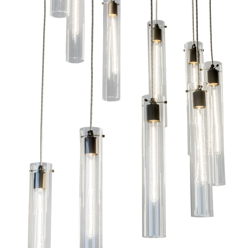 Cilindro 18 - Light Timeless Bronze Cluster Pendant