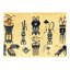 Oriental Area Rug in Ivory